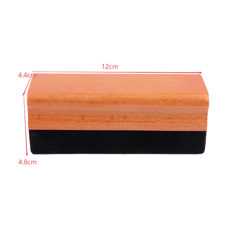 △ Anti-Static Vinyl Record Cleaning Brush Cleaner Velvet Dust Remover Brush For Phonograph Turntable LP Vinyl Records Cleaner