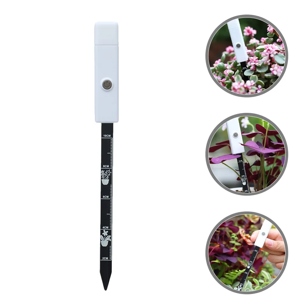 

Soil Moisture Meter Plastic Iron Material Gardening Soil Tester Plants Moisture Water Shortage Reminder Tool for Fruit