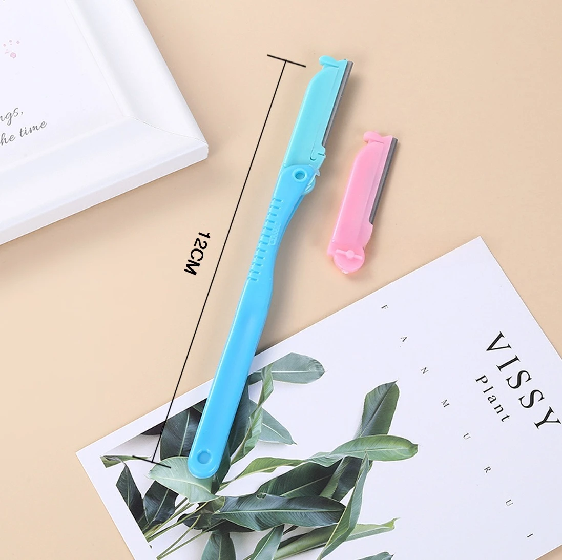 1Pcs Eyebrow Razor Facial Hair Remover Eyebrow Trimmer Sharp Mini Makeup Knife Shaper Shaver Blade Hair Remover Tools