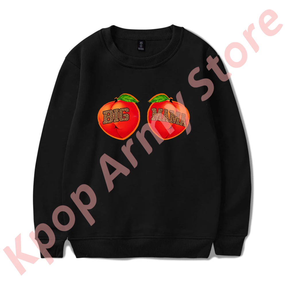 Rapper Latto Sugar Honey Iced Tea Logo Merch Crewneck Sweatshirts Cosplay Women Men Fashion HipHop Streetwear