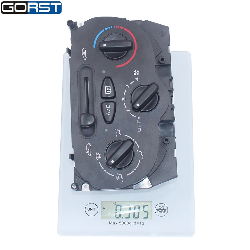 GORST Air AC Heater Panel Climate Control Assy Switches for Peugeot 206 207 307 C2 Citroen Picasso 9624675377 X666633H