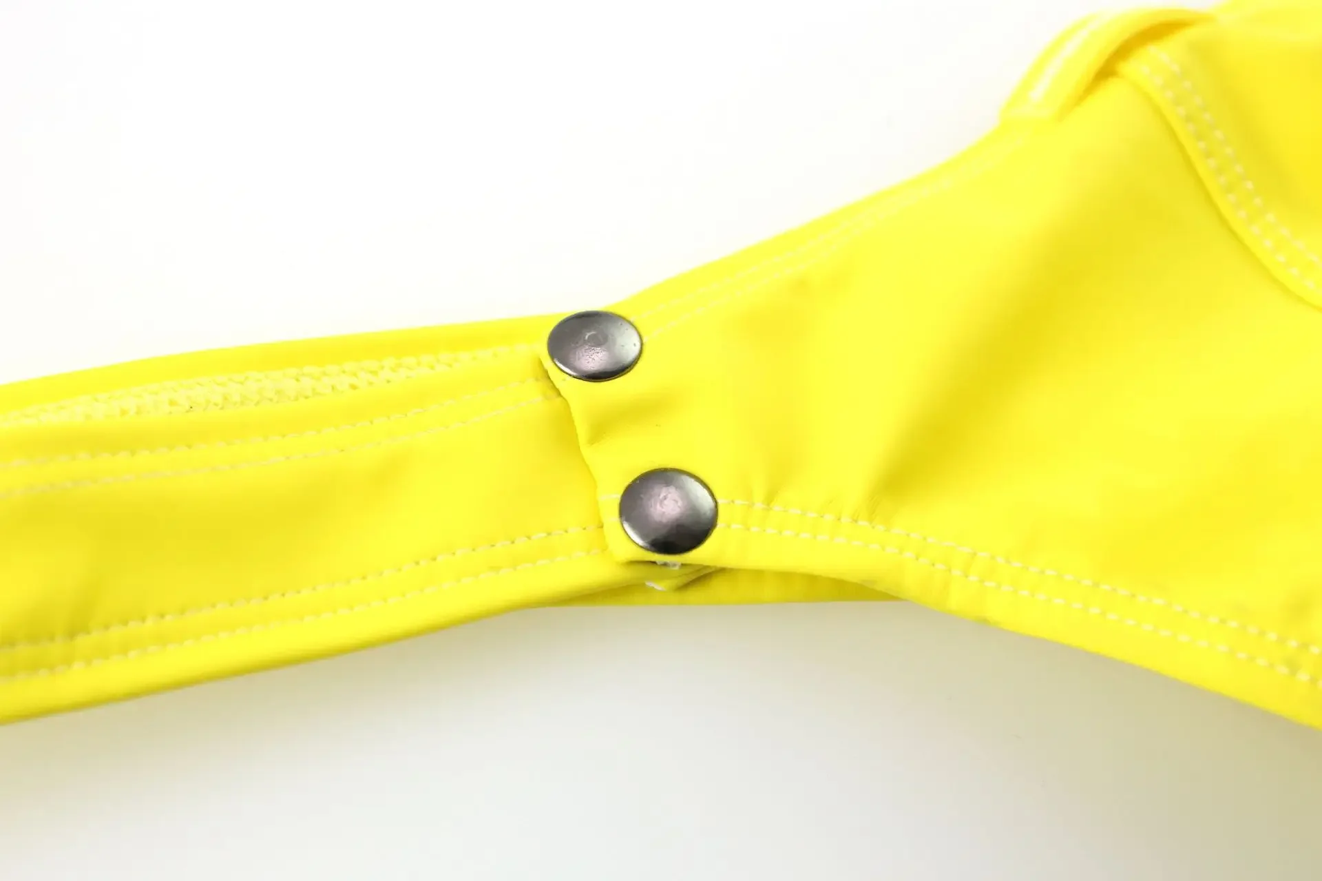 Menโs Genuine Leather Underwear High Elastic PU Leather Shorts Panties Youth Sissy T Back Thongs U Convex Pouch G Strings