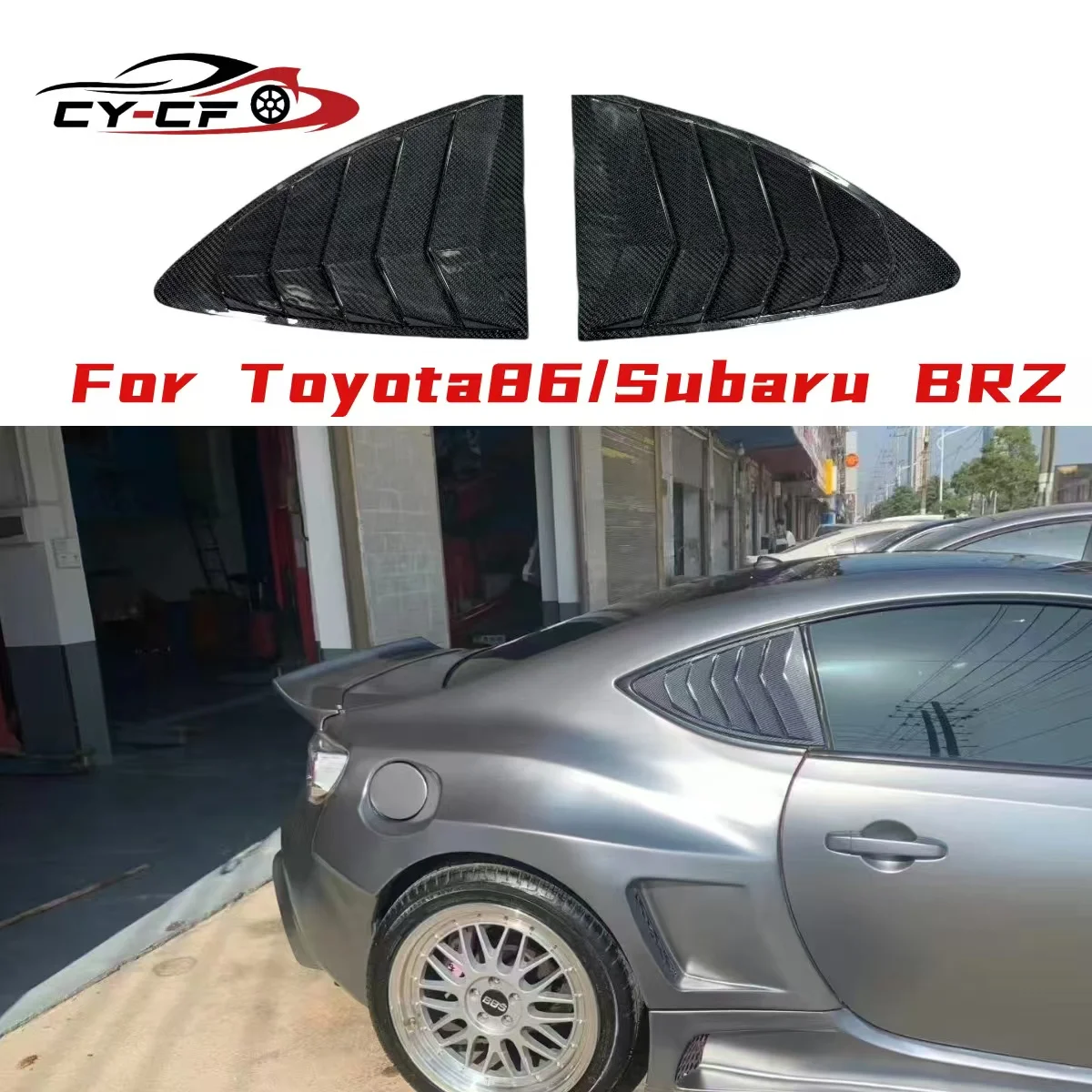 

Rear Triangle Blinds Windshield Sunshade Car For Subaru BRZ Toyota 86 Scion FRS GT86 Spare Parts