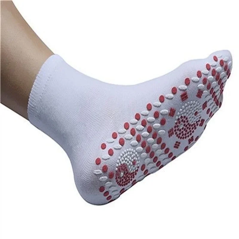 Winter Warm Sock Outdoor Sport Anti-Freezing Therapy Feet Cold Socks Magnetic Tourmaline Self-Heating Massager Socks Comfortable