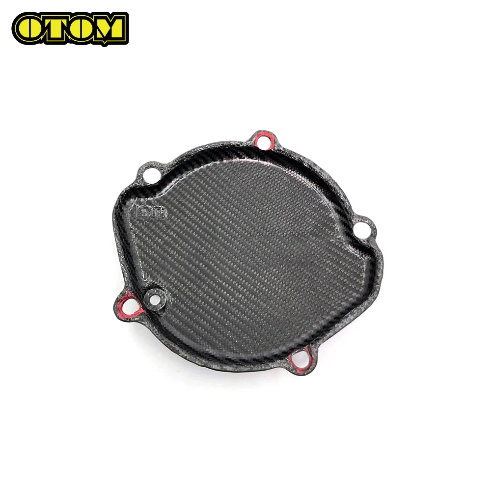 Motorcycle For HONDA Clutch Cover Engine Carbon Fiber Protector Guard CRF250R CRF250X CR125 CRF450X CRF150R CRF250L CB300F 2024