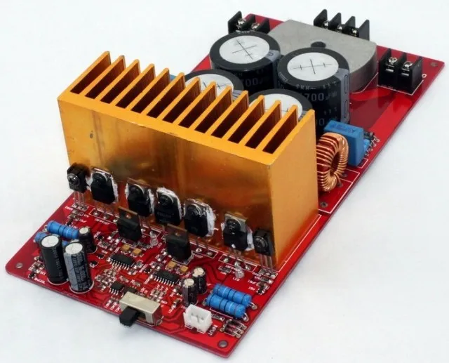 

IRS2092+IRFB4227 High power amplifier board/double track 500W+500W