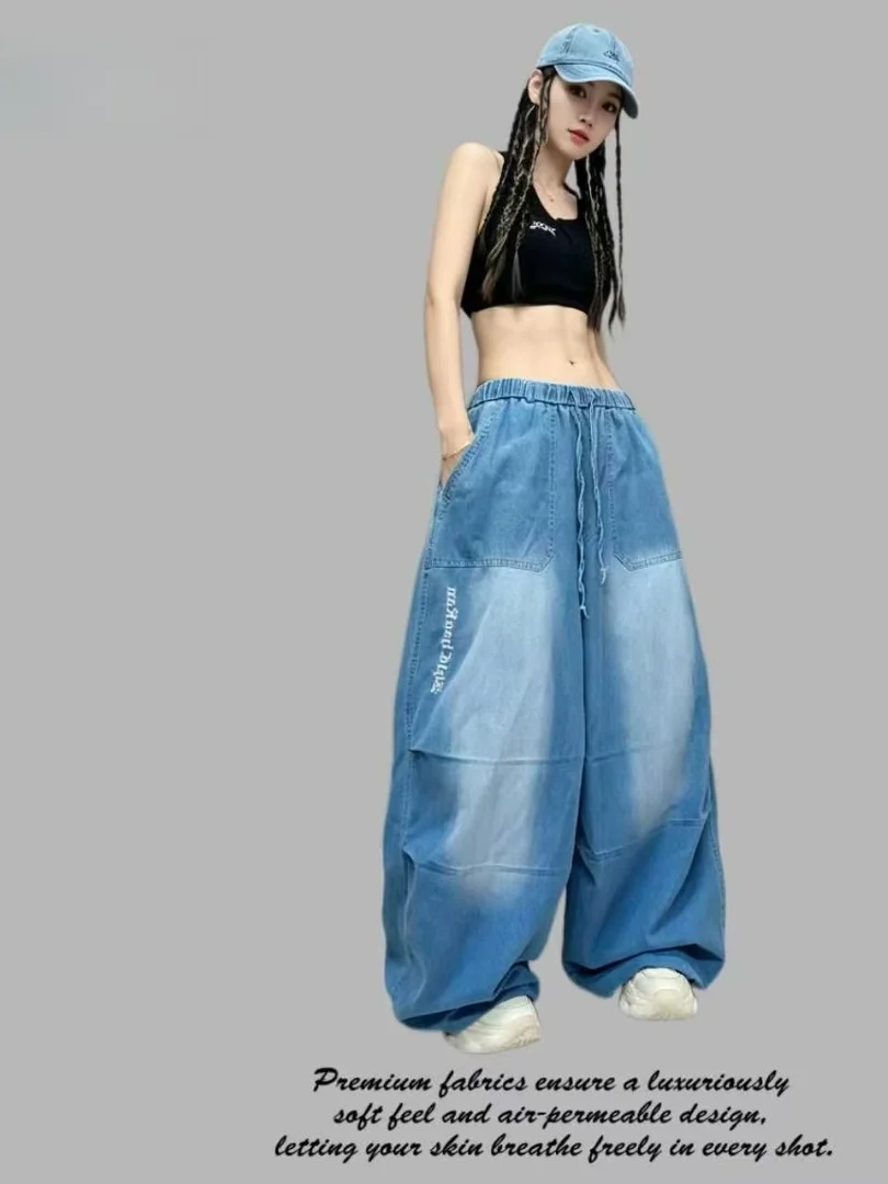 american-hip-hop-vintage-denim-balloon-pants-women-summer-new-loose-casual-versatile-wide-leg-jazz-dancewear-long-cotton-poly
