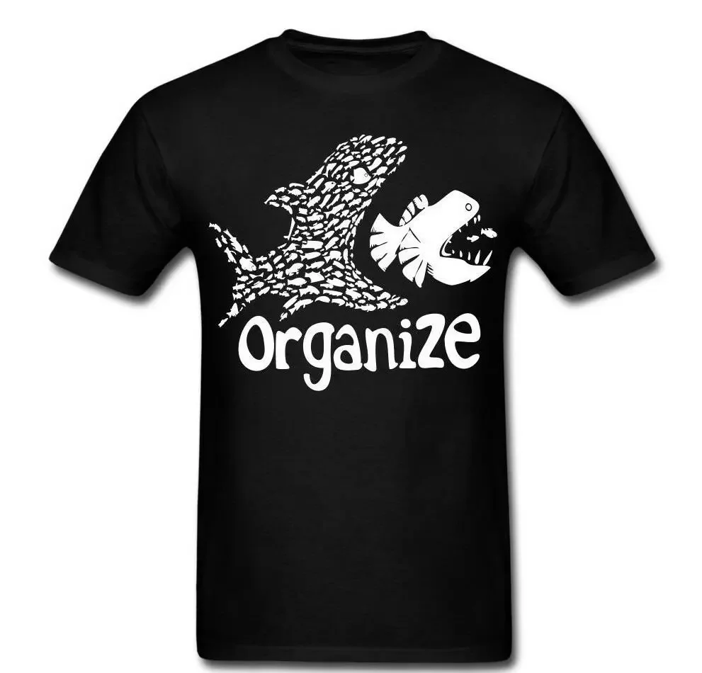 Organize Fish T Shirt Tee Protest