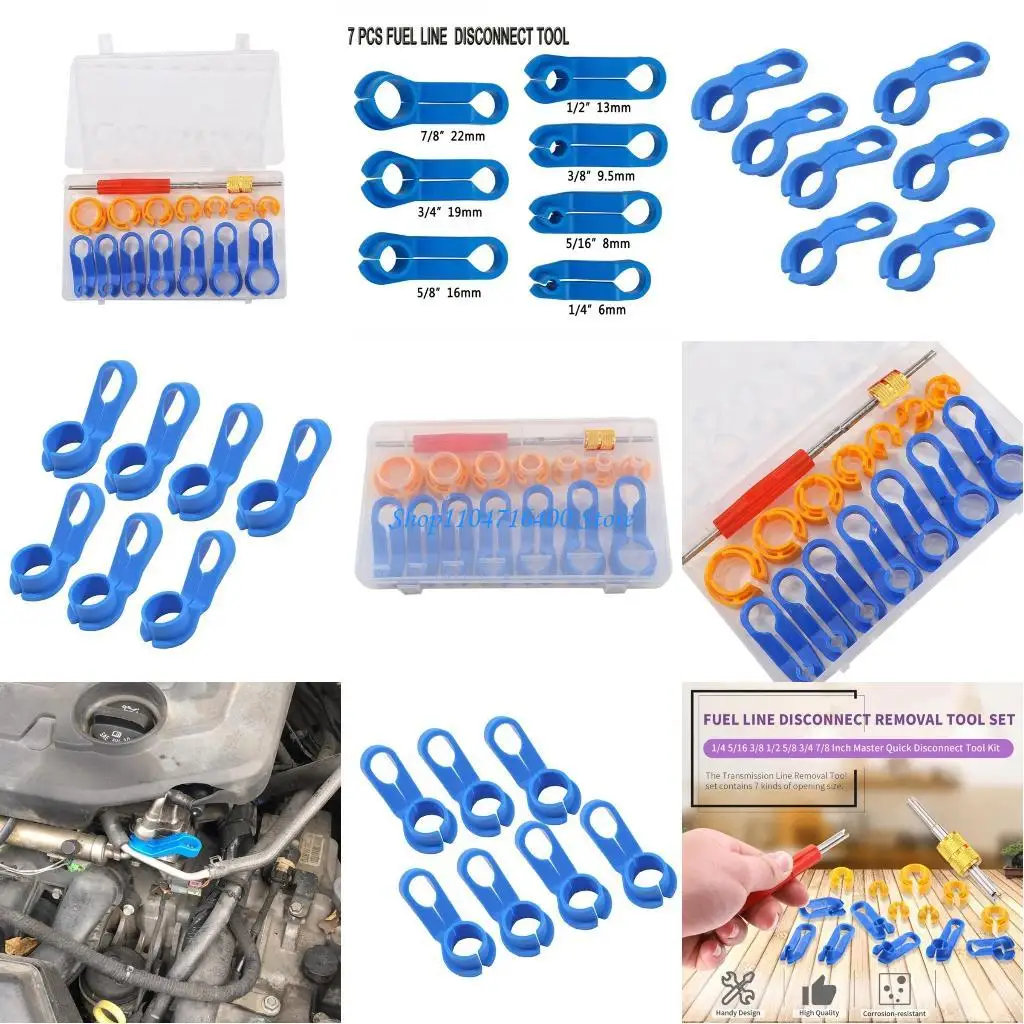 

y1gd Pack of 16Pcs Coupling Removal Tool for Quick Disassembly of Fuels Lines and Oil Pipe in Automotive HVAC Systems