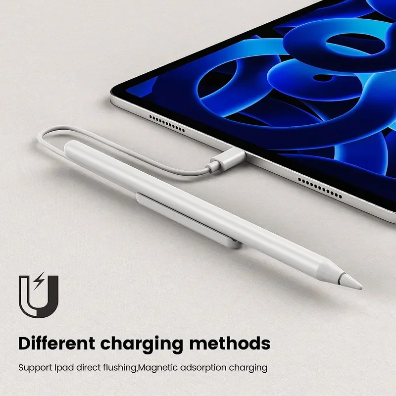 for Apple Pencil 2nd Gen Magnetic Charging Cable Capacitive Pen Fast Charger