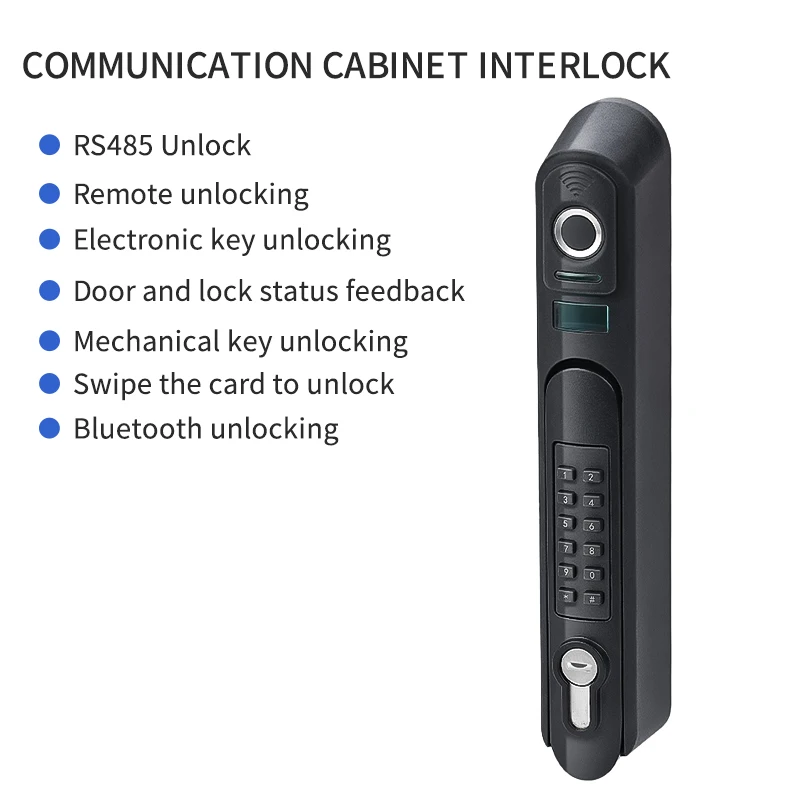 Durable High Security 4G IoT Smart Cabinet Lock Fingerprint Multiple Methods Glass/Aluminum Door Cloud Data Furniture Locks