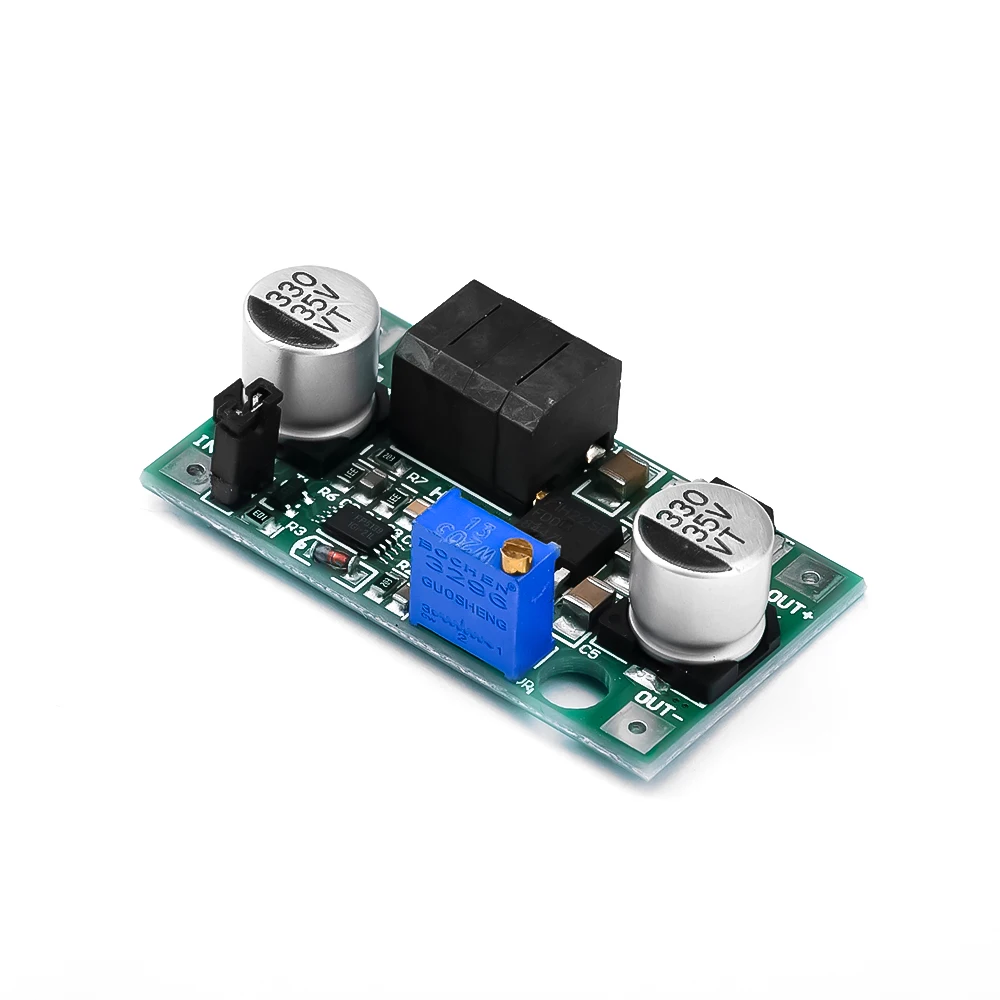 Buck-Boost Voltage Regulation Module, Módulo de Conversão de Tensão, DC5.0-25V to DC0.5-25V, 3A, 30W