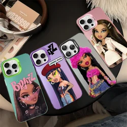Lovely Doll Bratz Phone Case For IPhone 16 15 14 13 12 11 Pro Max X XR XSMAX 8 7 Plus Matte Shockproof Back Cover
