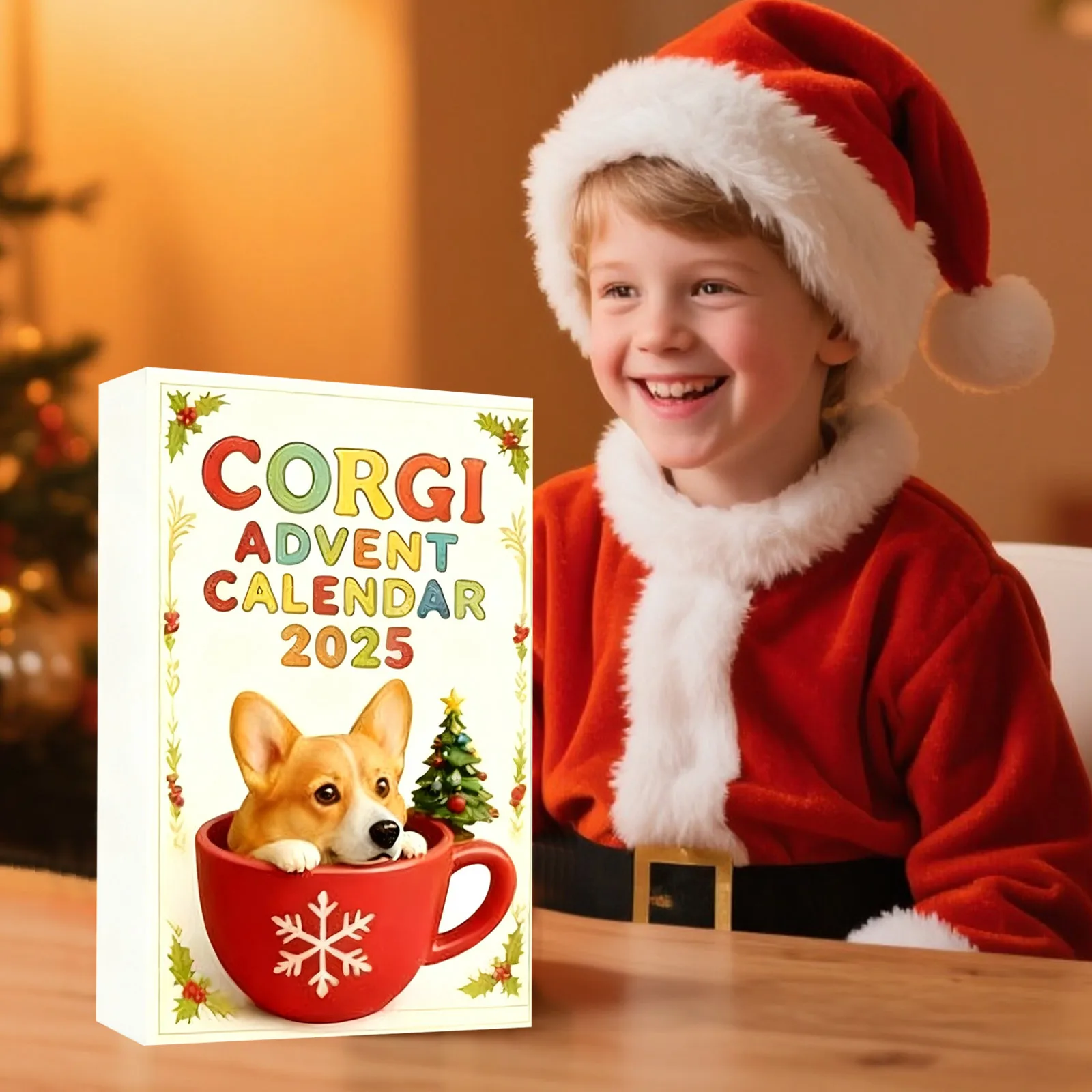 Zasilane bateriami lampki zewnętrzne z timerem Coigi Kalendarz Adwentowy Anatomia Odliczanie do Świąt Bożego Narodzenia Zawieszka Odliczanie do Świąt Bożego Narodzenia Torby