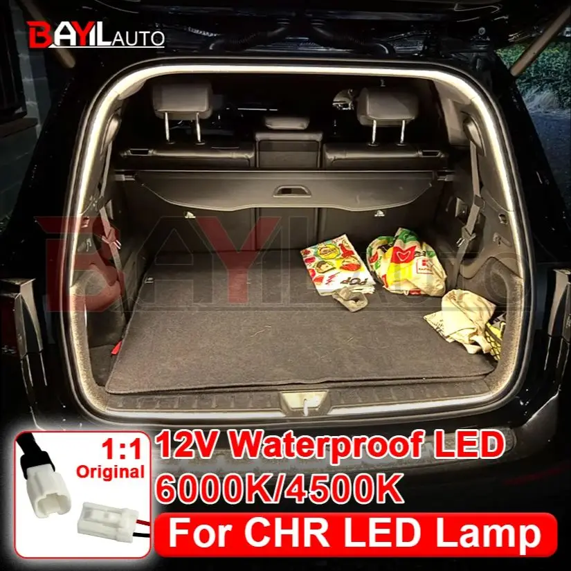 

Car Trunk Light For Toyota C-HR 5m/3m 12V LED Car Rear cabin Flexible light Atmosphere Light Tail Box Light Auto Accessories