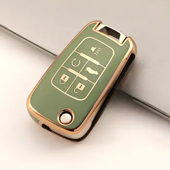 適用於雪佛蘭 Cruze、Spark、Sonic、Camaro、Volt、Bolt、Trax、Malibu、Onix、Equinox、Orlando、Blazer、Traverse 2023 年的汽車鑰匙殼 10 最佳銷售 雪佛蘭鑰匙圈套 - №7