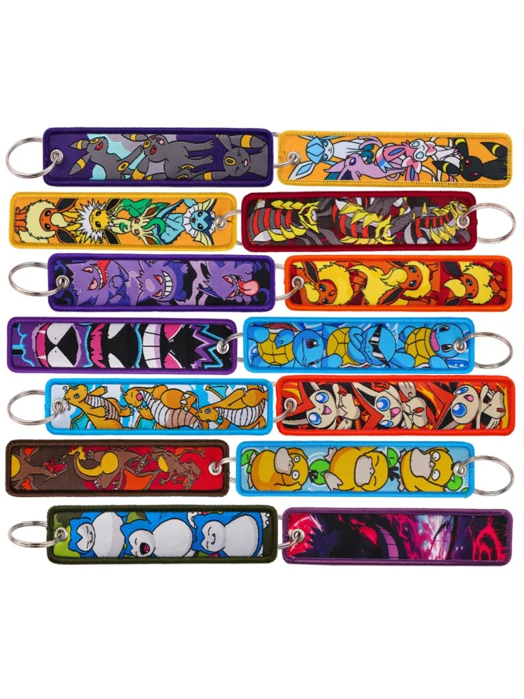 1 PCS Anime Game Monster Sleutelhanger voor Motorfietsen Sleutelaanhangers Houder Mannen Vrouwen Key Tags Sleutelhanger Sieraden Accessoires Speelgoed Geschenken - afbeelding 2