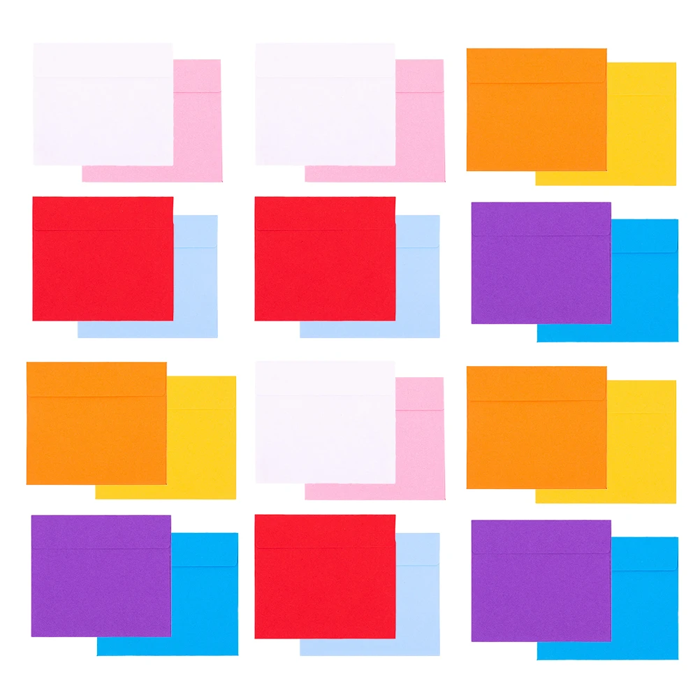 

100 шт. винтажные конверты, многофункциональные пустые конверты для письма и хранения принадлежностей для вечеринок, держатели для хранения бумаги для заметок