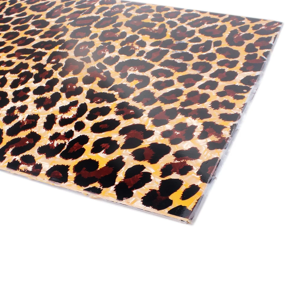

44X29Cm Acoustic Scratch Plate Sheet Diy Red Tortoise Shell Material Non-Deformation Heat Resistant Scratch