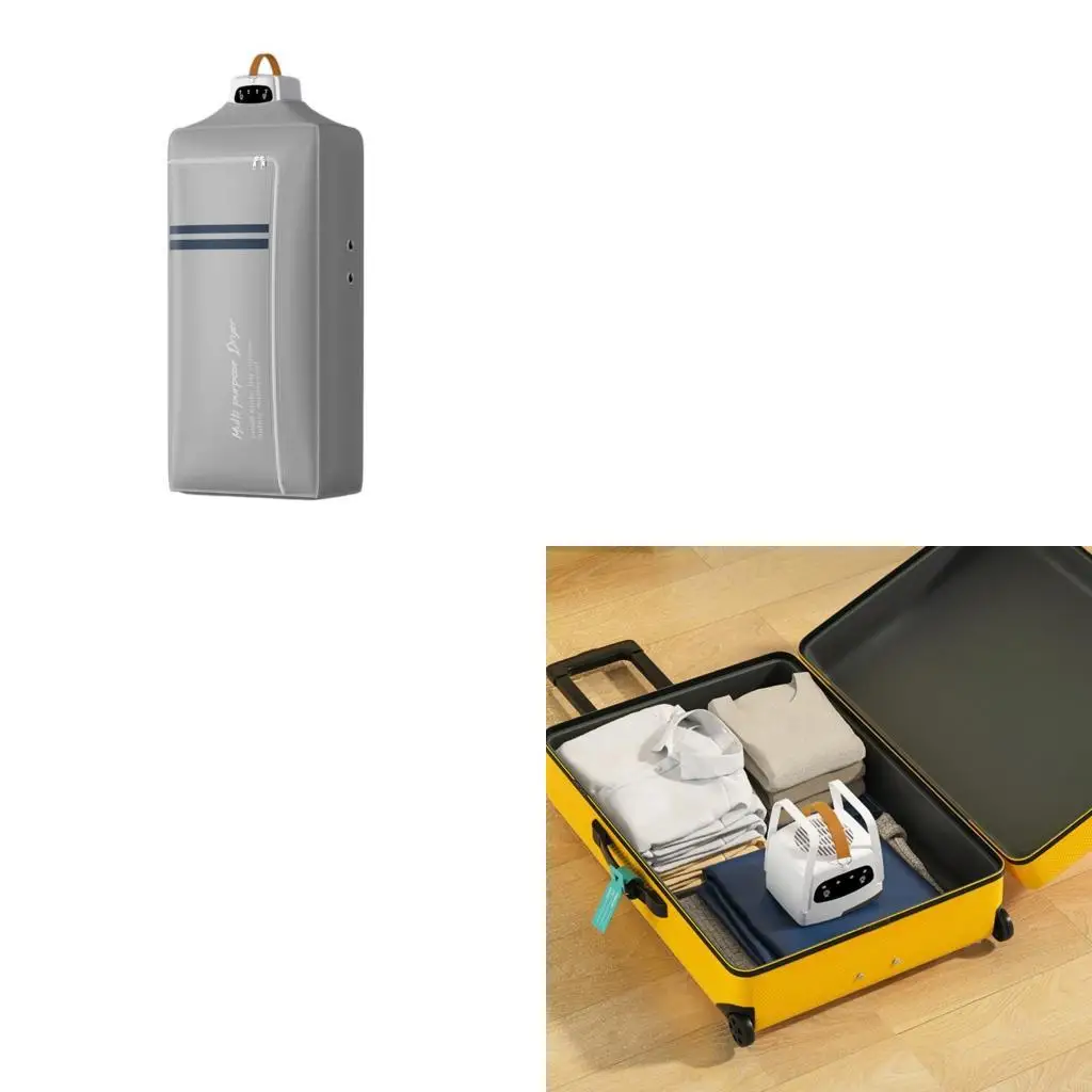 

Portable 400W Small Clothes Dryer with Dry Bag Condenser Dryer Foldable Clothes Dryer for Light Clothing and Baby Wear