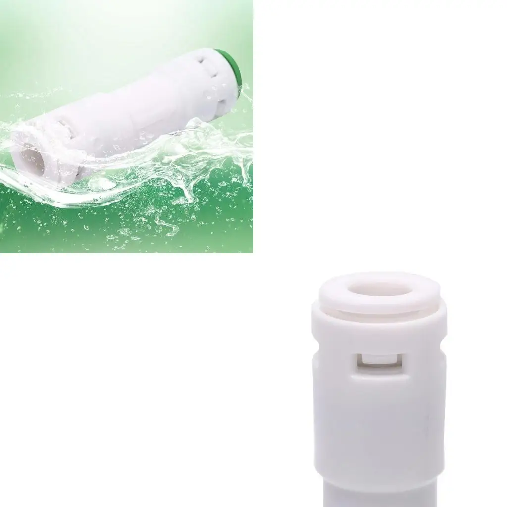 Fast Check for Valve Way Check for Valve Plastic for Valve for RO Water Reverse System 2 Pcs
