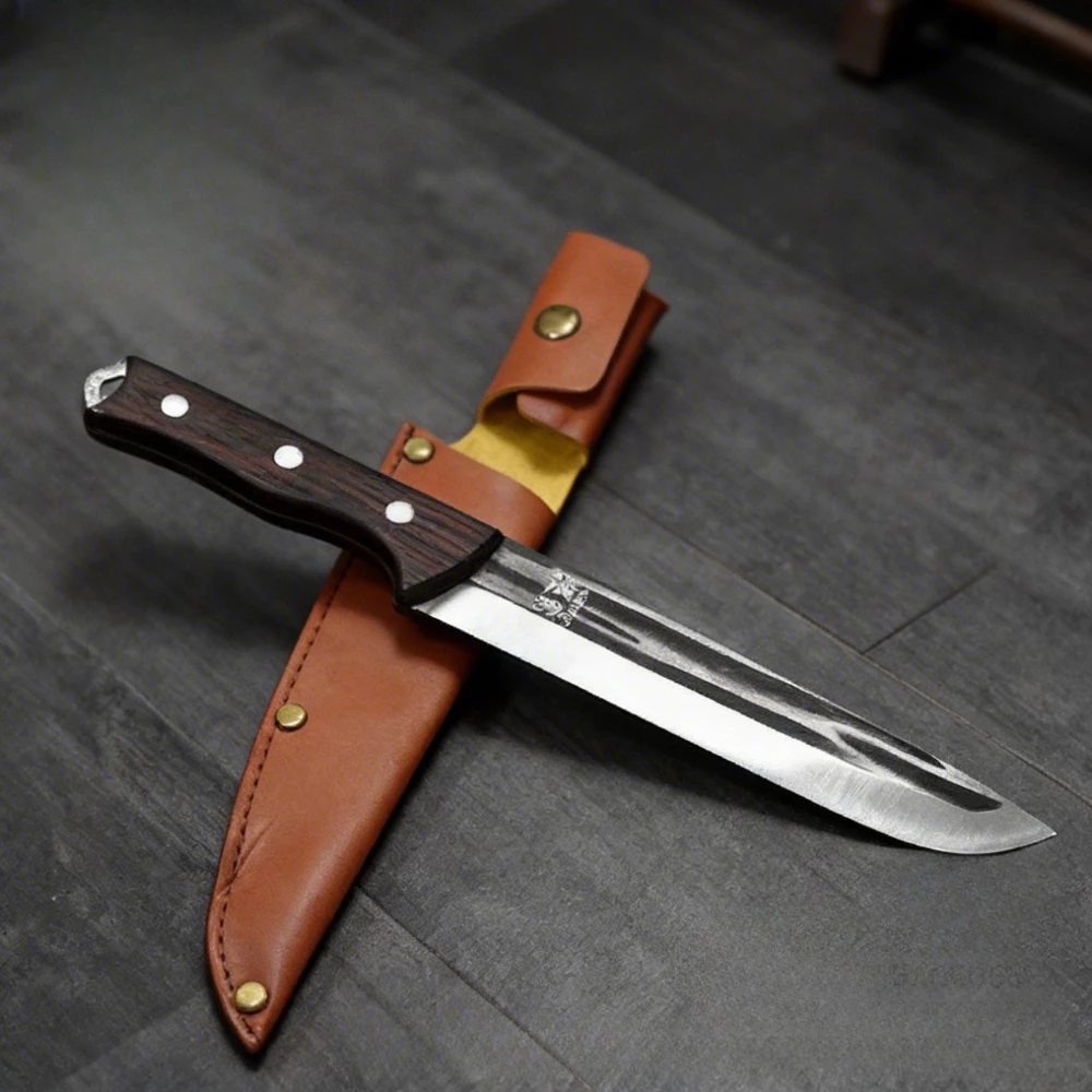 Ultra-sharp New Butchering Knife Boing Knife for Slaughtering Meat Cutting Hand-forged Meat Scraper knife