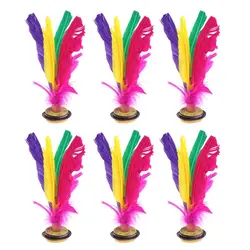 3pcs China kick shuttlecock Fitness Entertainment Footbal Foot Kick Fancy Goose Feather Shuttlecock For Physical Exercise