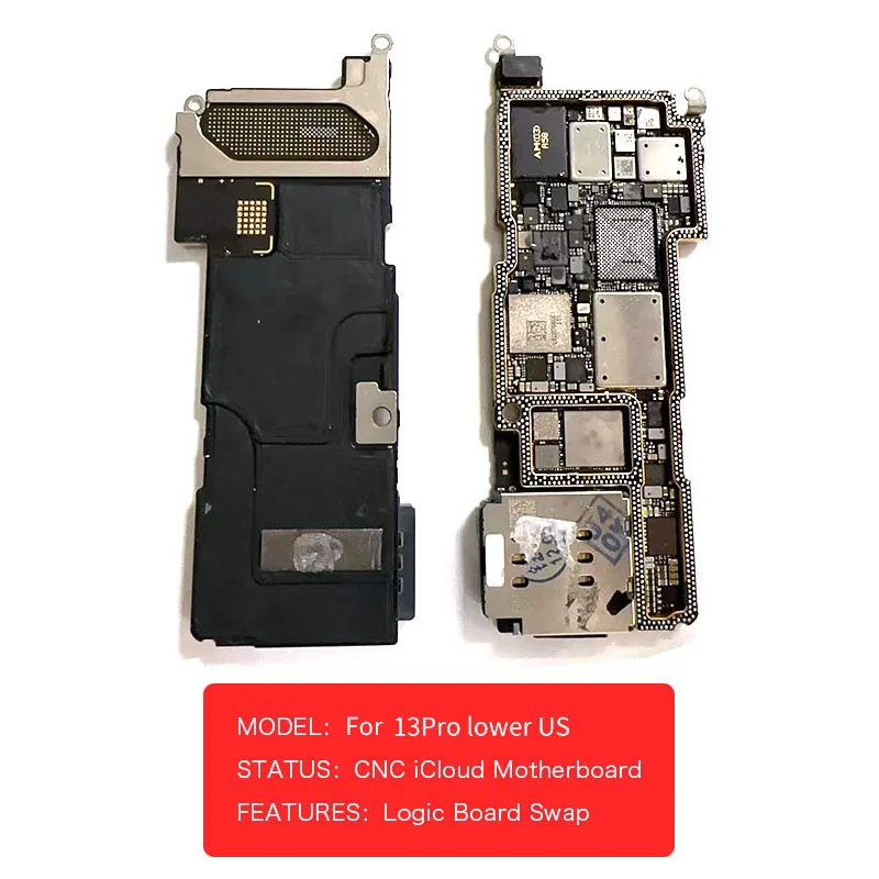 CNC-iPhone 13 pro max用マザーボード,ミニプレート,ロジックボードの