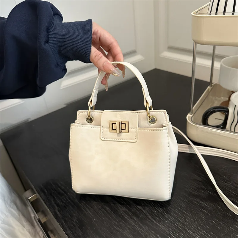 Bolso cruzado elegante con estampado de leopardo para banquete, bolso de mano elegante para mujer, bolso de mano con cerradura Retro, bolso de hombro para mujer, uso diario