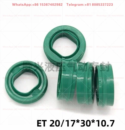 1PCS Cylinder anti-torsion piston rod sealing ring ET20/17 * 30 * 10.7ET2030P5008