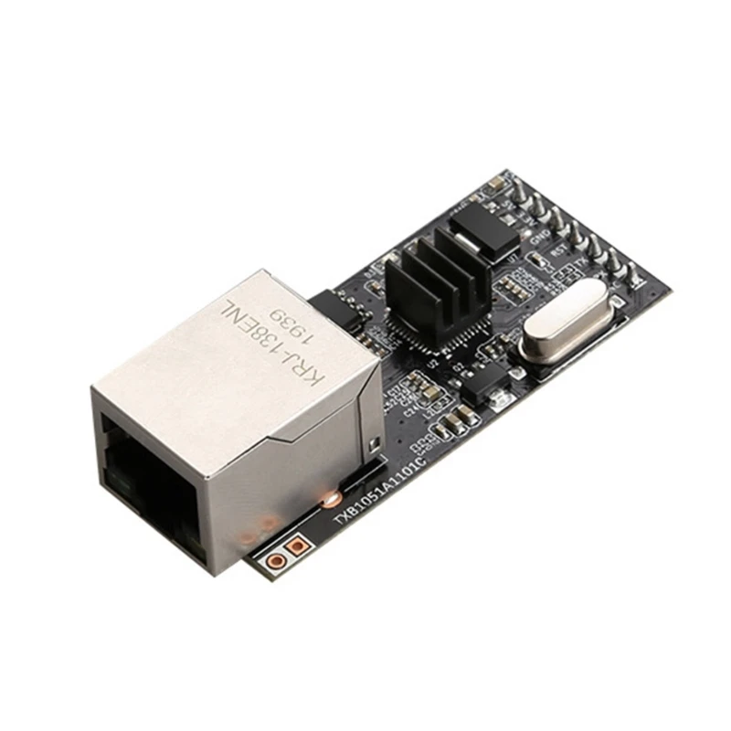 

RS232 Serial to Ethernet Module TTL Levels UDP Networking Converters Transmission Module TTL Lan Module Converters Dropship