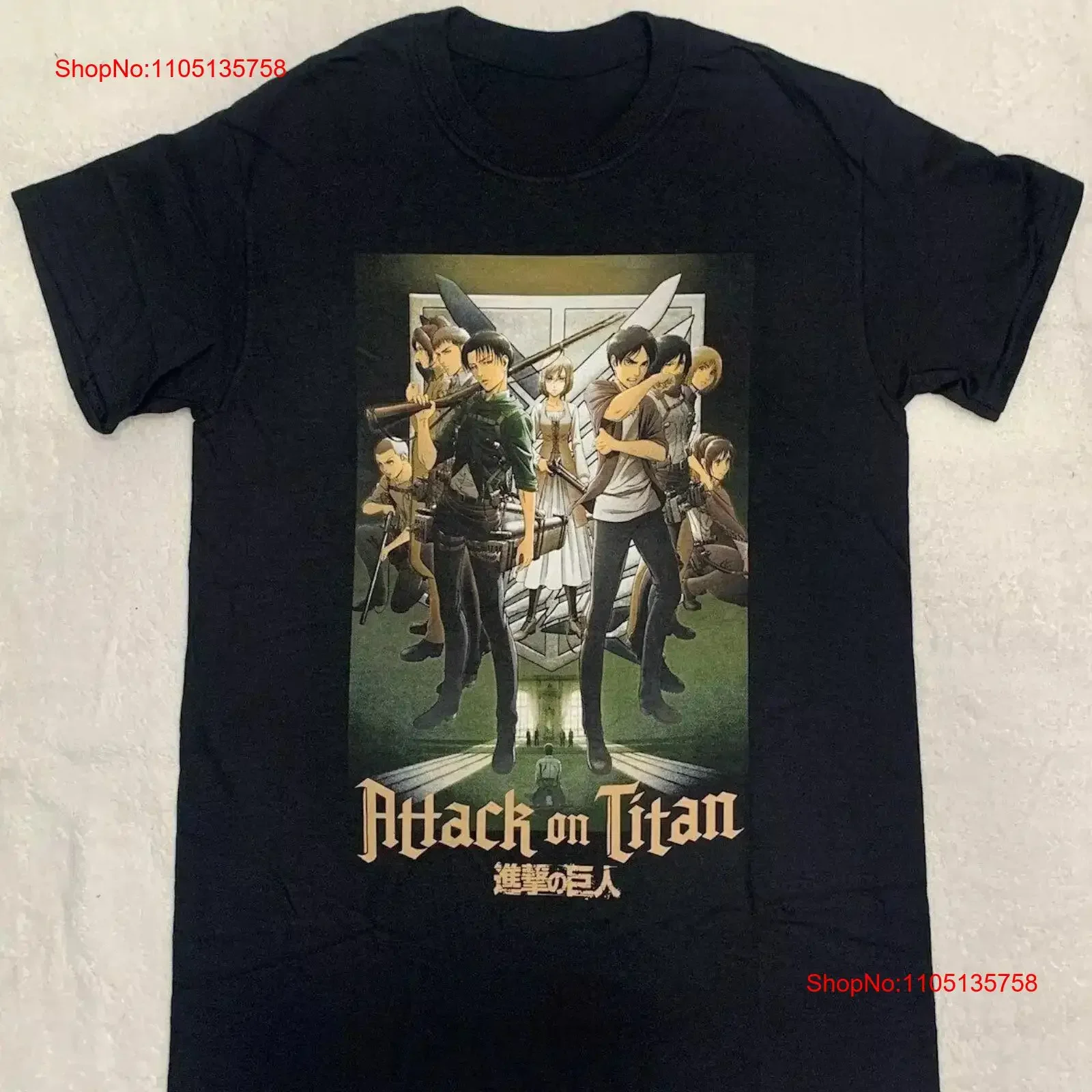 

Горячая тема «Атака Титанов», сезон 3, аниме, винтажная стираная уличная одежда, мужская растянутая удобная мягкая футболка