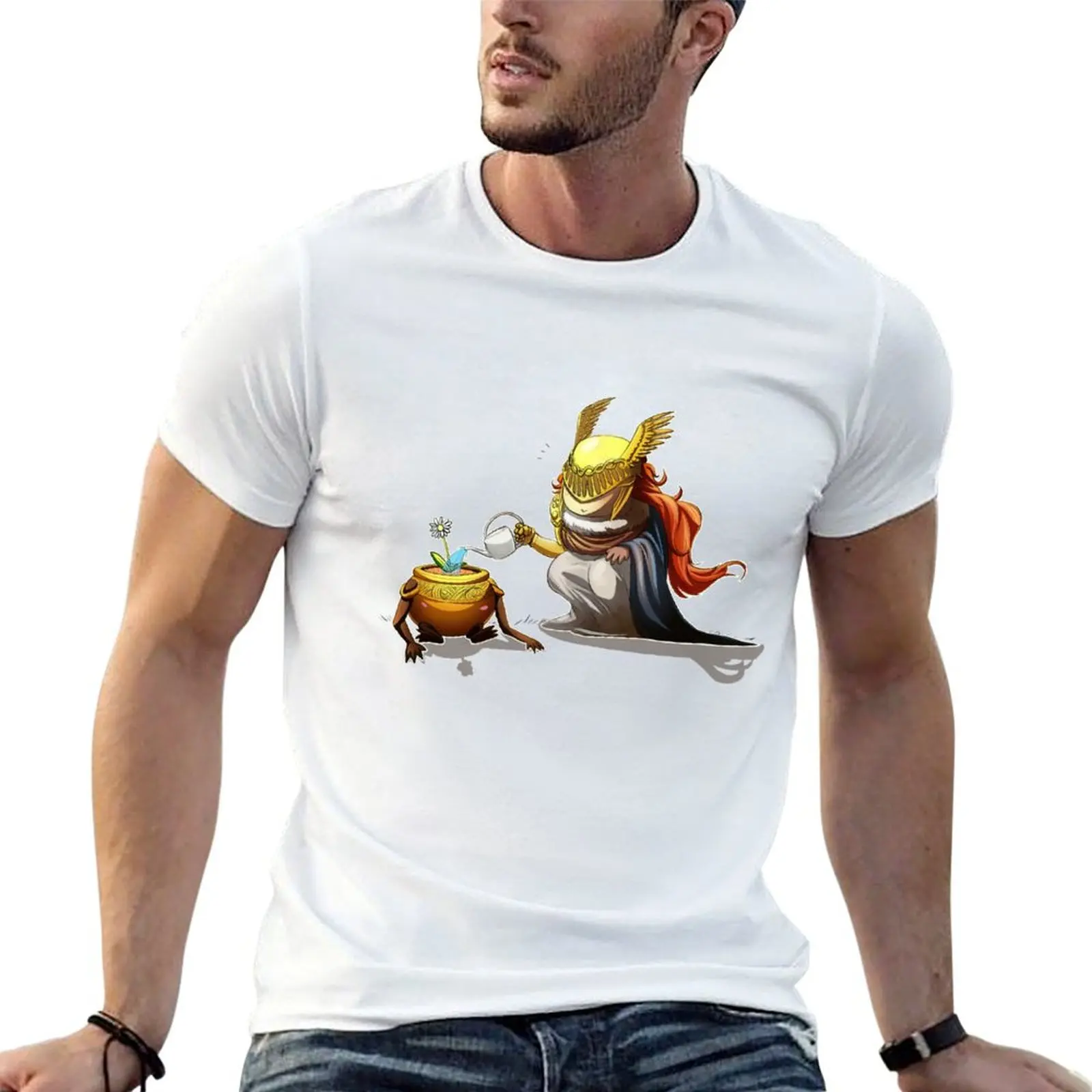 

shirt for designer T-Shirt man Watering t Cute t Boy tees Malenia graphic man shirts Pot