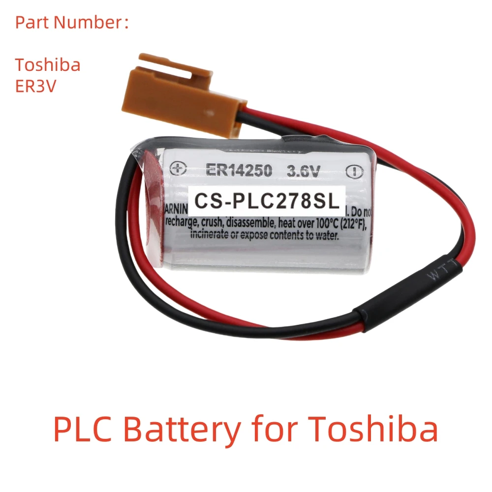 

CS Li-MnO2 PLC Battery for Toshiba,3.6V,1000mAh,ER3V