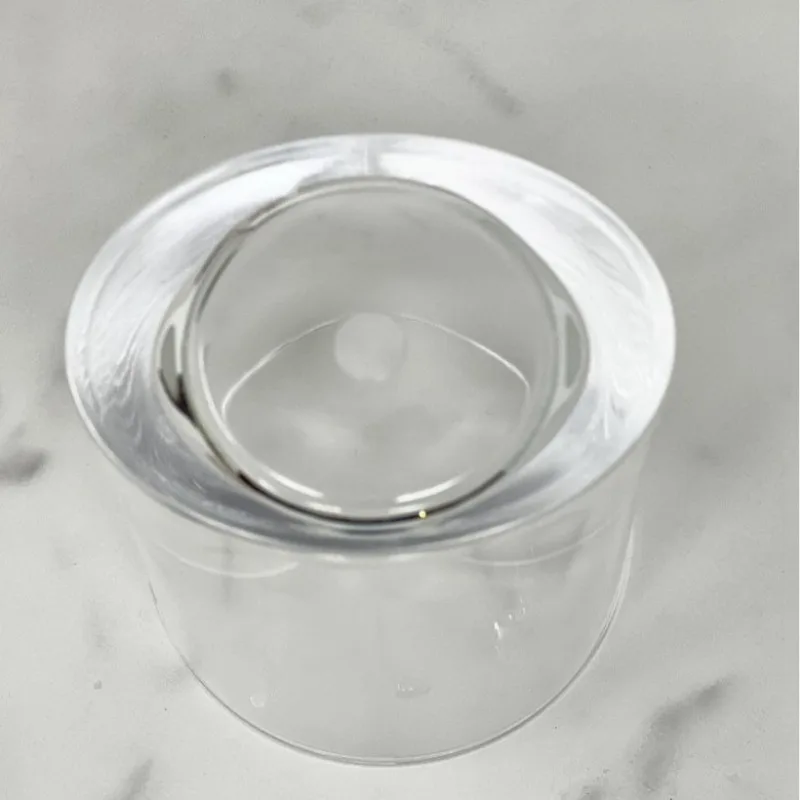 

12oz 4Pcs Oval Halo Drinking Glasses Plastic Cocktail Tumblers Water Cups Reusable Patio Party Home Kitchen