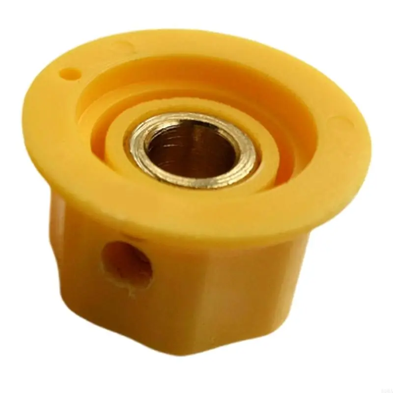 エレクトリックギターエフェクトコントロールノブ25x14.5mmギターエフェクトフットスイッチトッパー