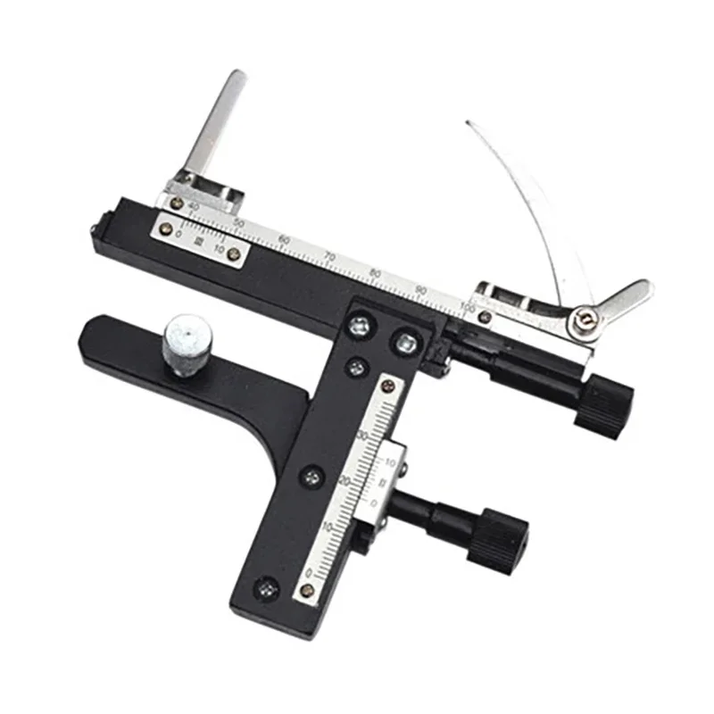 Microscope Moveable Stage Caliper With Scale Attachable Mechanical Stage X-Y High-precision Vernier Biological Tester Accessory