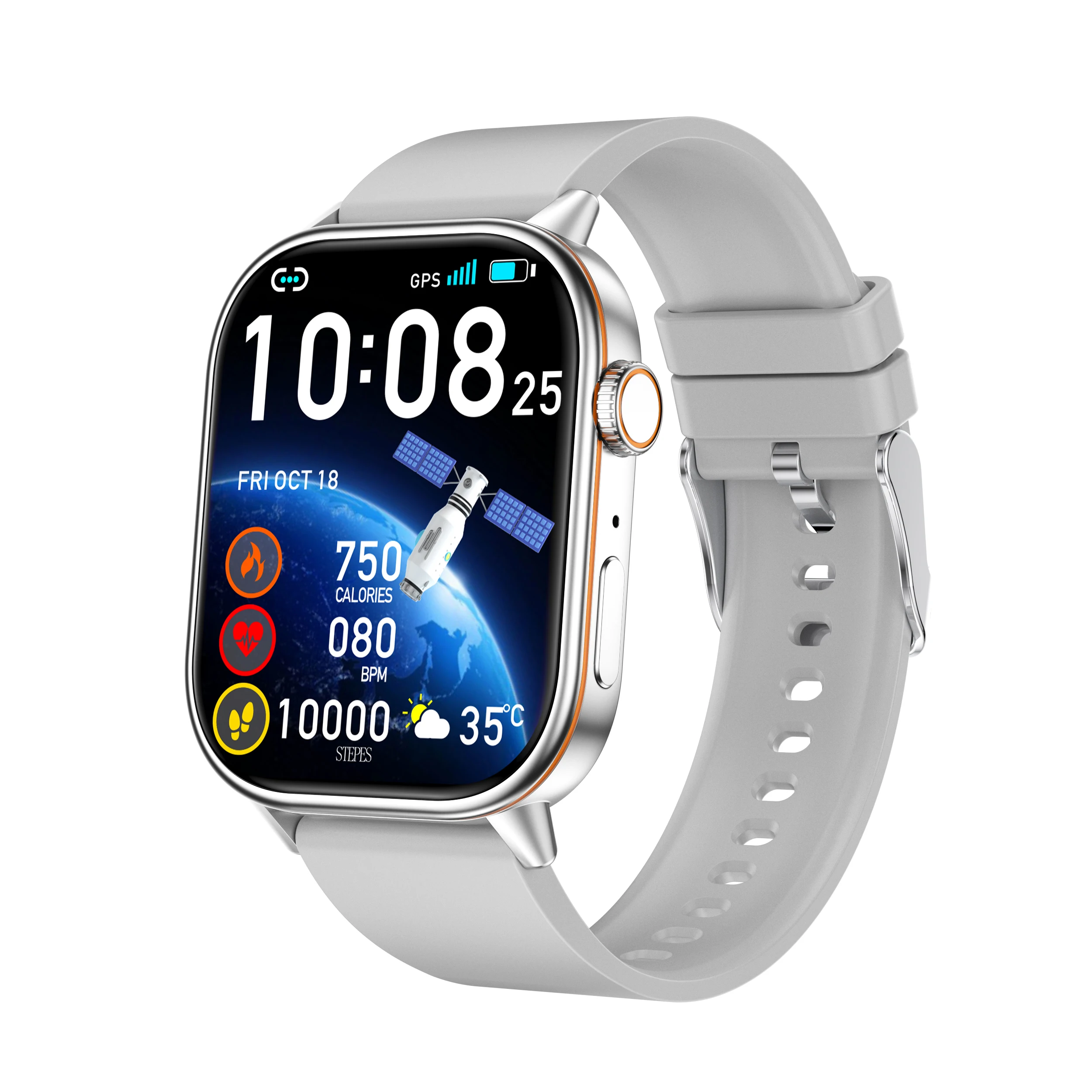 New Ciberer QX17 GPS Smart Watch, Ultra-large Display