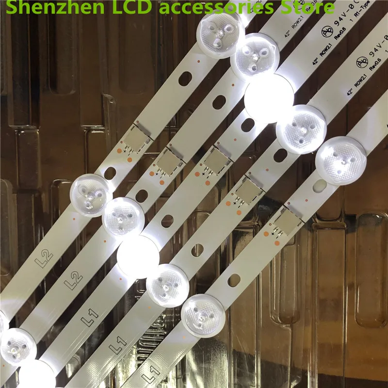شريط إضاءة خلفية ليد لتلفزيون 42 بوصة ، 42LN540V ، 42LN613V ، 42LA620V ، lc420du ، 42LN575S ، 42ln62 ، 42LN575V ، 42LN540V