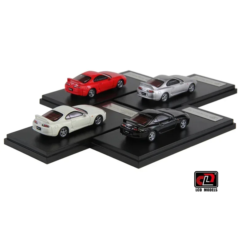 LCD 1:64 Supra Mk4 A80 غطاء السيارة قابل للفتح دييكاست نموذج سيارة