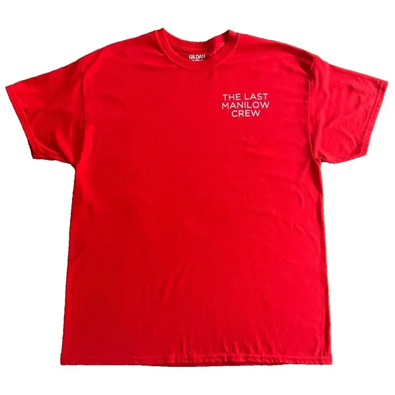 Barry Manilow Last Manilow Crew Stiletto Staff Tour T-Shirt