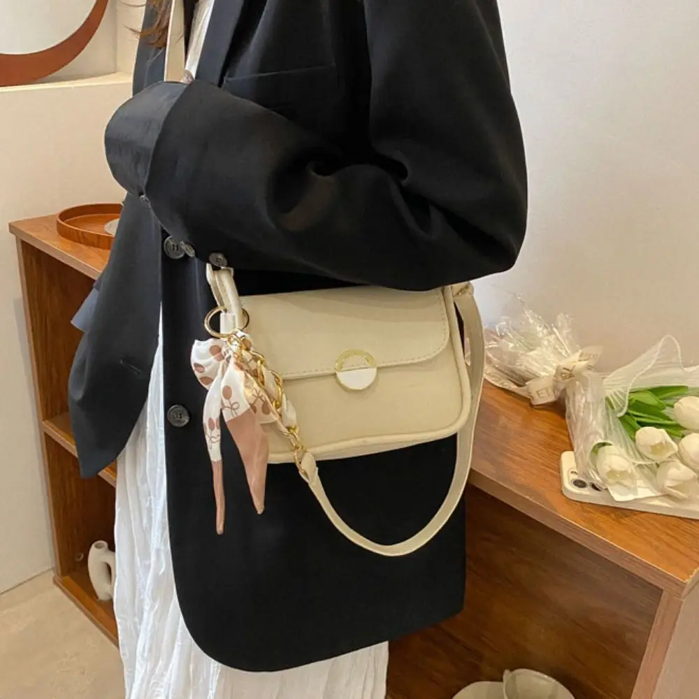 

Сумка через плечо из искусственной кожи с лентой, большая вместительная маленькая квадратная сумка, легкая сумка через плечо с цепочкой, женская сумка для девушек