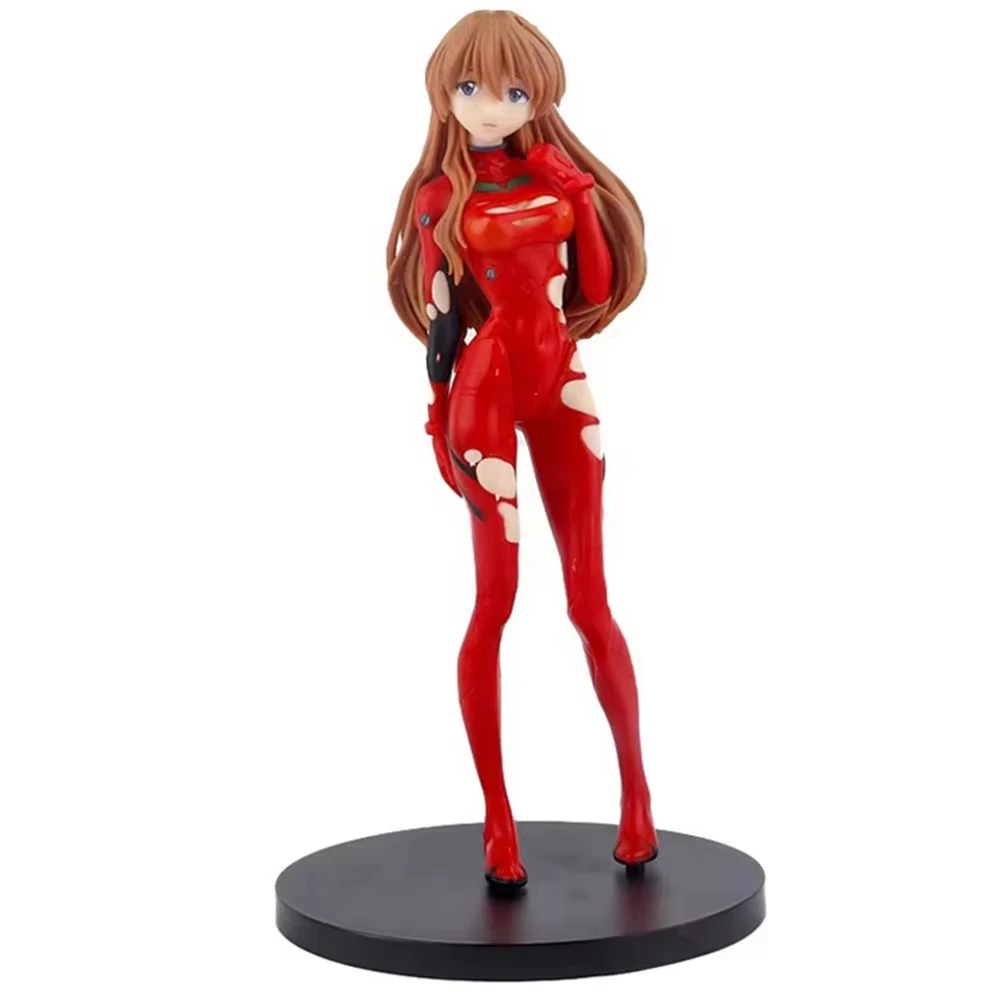 Hot Genesis Evangelion Anime Figure EVA Ayanami Rei Asuka Two-Dimensional Model Chassis Desktop Ornament Gift Doll Toys - view 4