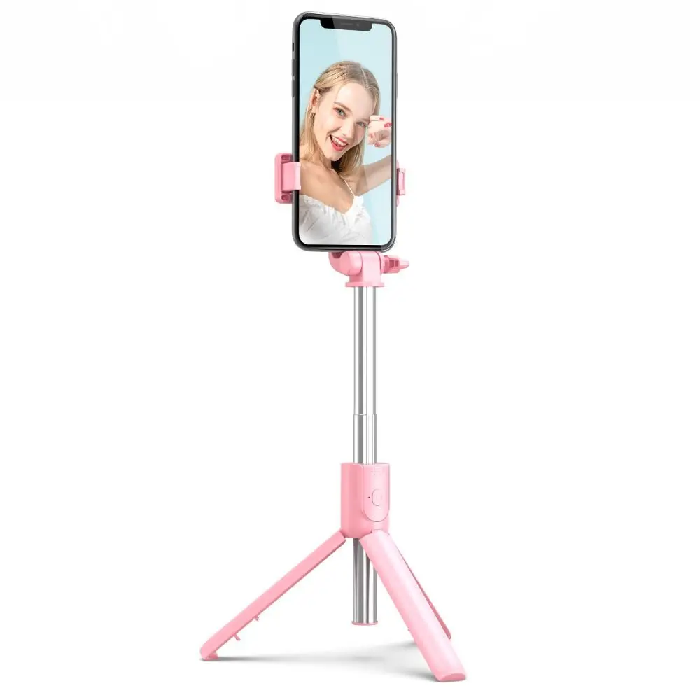

0.7/1/1.7m Mobile Phone Selfie Stick Handheld Extended length Bluetooth Cell Phone Tripod Stand with Remote Shutter