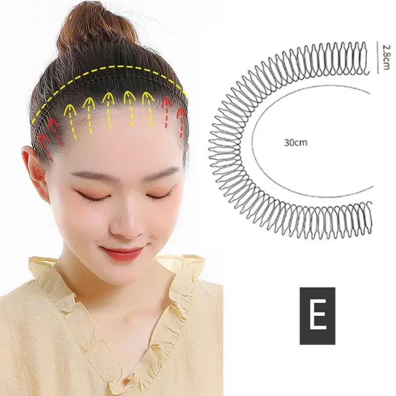 Broken Hair Organizer Girls Headwear Hairpin Top Clip Back of The Head Invisible Bangs Fixed Insert Comb Hair Accessories