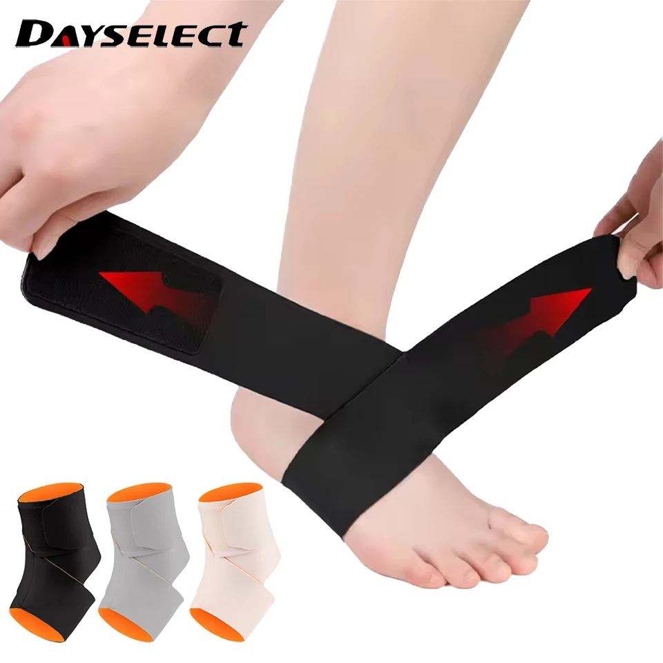 1/2Pcs Adjustable Ankle Guard Double Wrapping Stable Pressurization Support The Achilles Tendon Prevent Sprains Foot Guards