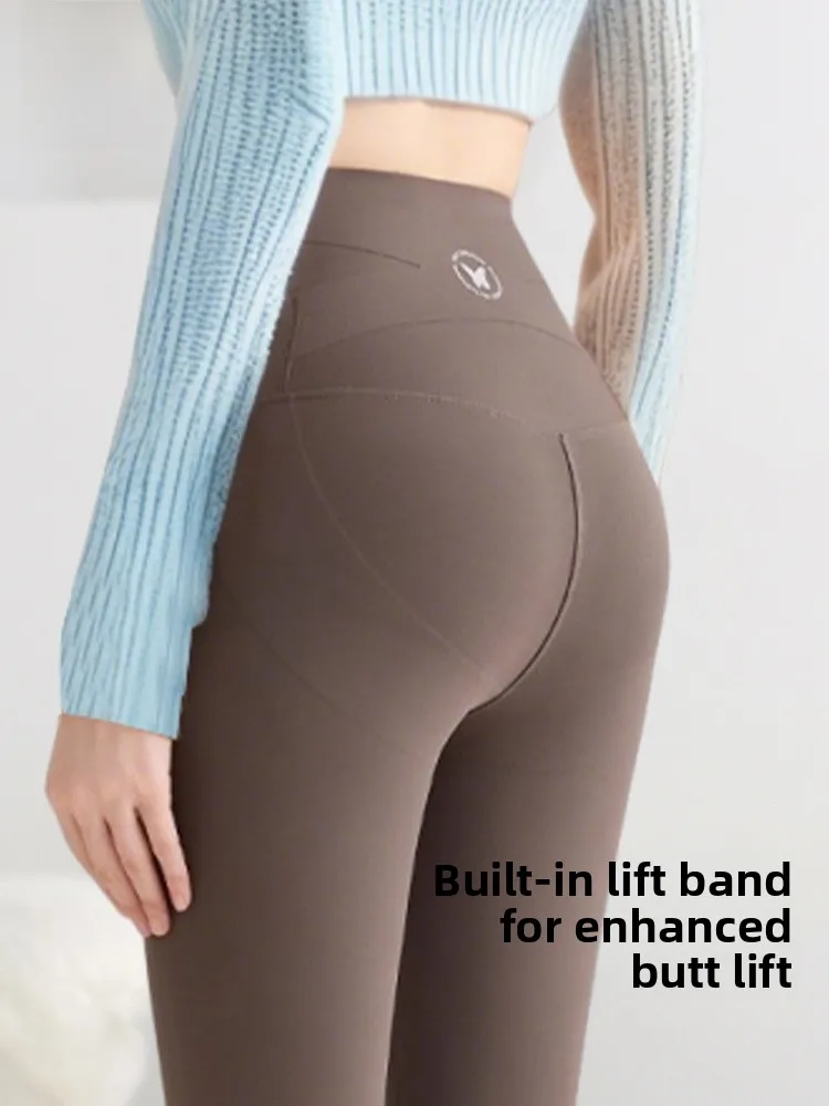 

High Waist Wide Leg Yoga Pants Women's a Butt Lifting Sports Tights Comfortable Non-restrictive Nylon Spandex