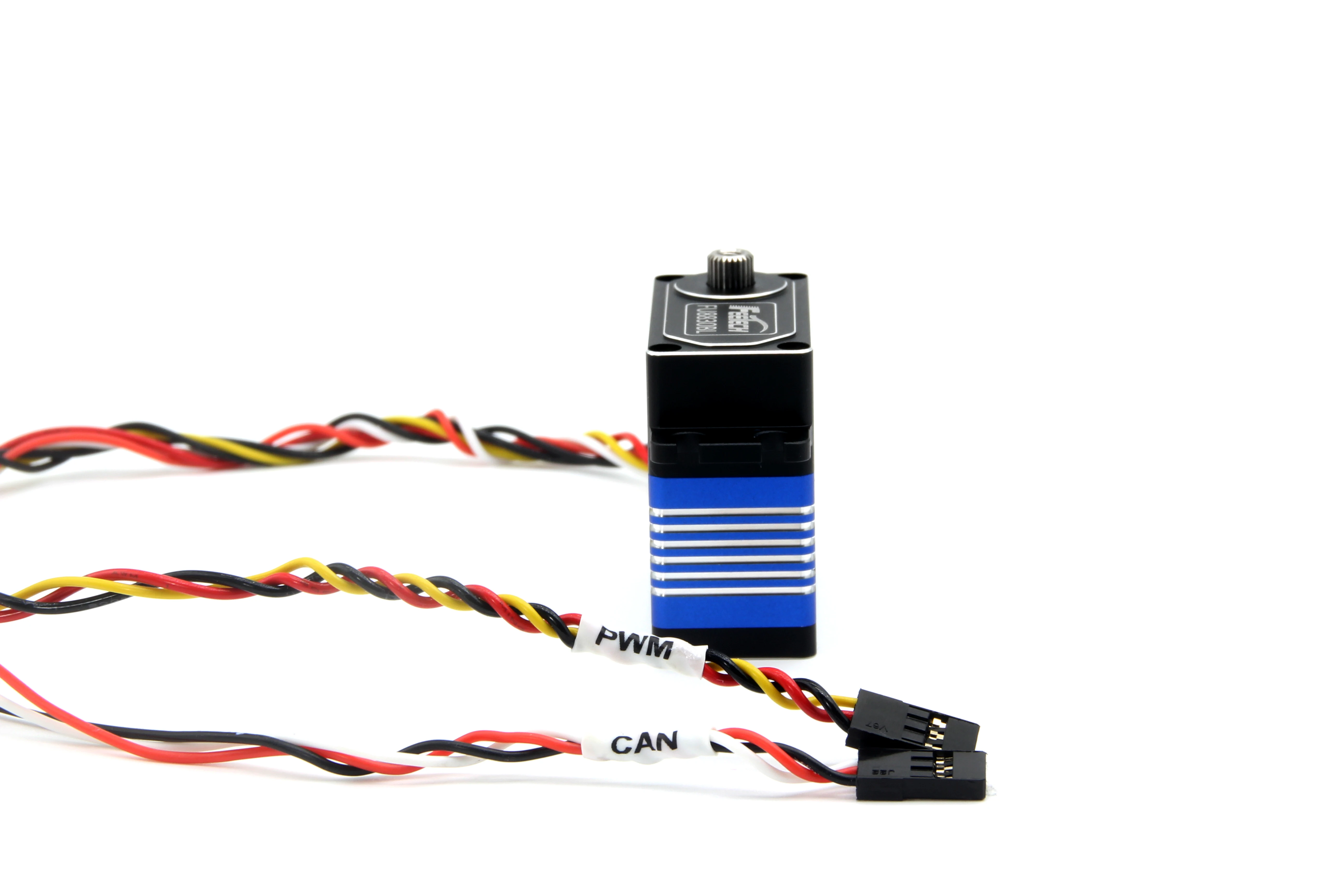 Feetech FU8830BL 7,4 V 30KG.CM CAN Bus Motor sin escobillas engranaje de titanio caja totalmente de Metal Servo piezas y accesorios de control remoto