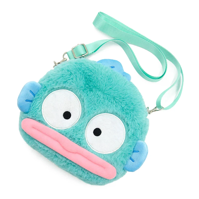 Sanrio Rabbit Plush Coin Purses Hangyodon Crossbody Bag Fashion Boutique Ornament Soft Stuffed Birthday Gifts Shoulder Bag Toys