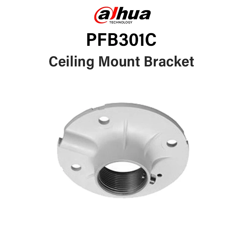 Dahua PFB301C Ceiling Mount Bracket Aluminium Alloy CCTV Mounts 8-inch ball, need to be used with mount adapter For PTZ Camera